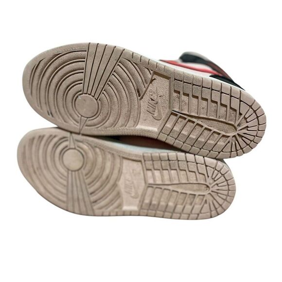 Nike Air Jordan Kids 1 Mid (PS) Atmosphere Infrared 640734 604 Size 2.5Y - Picture 6 of 7